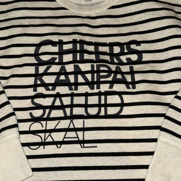 J Crew Cheers Crewcut Sweatshirt XS - Picture 2 of 5